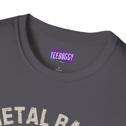 Metal Bass Skull T-Shirt — "Metal Bass, Hell Yeah!"