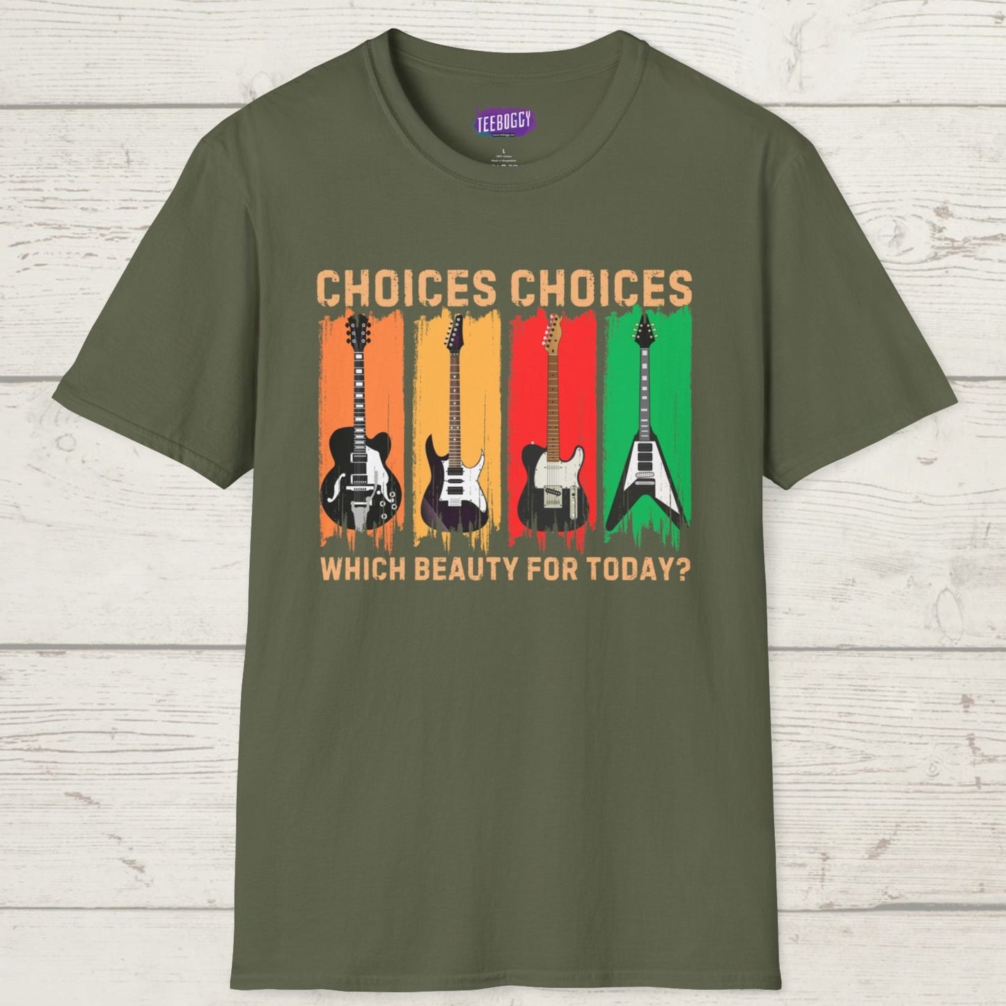 Rock Guitar Quote T-Shirt