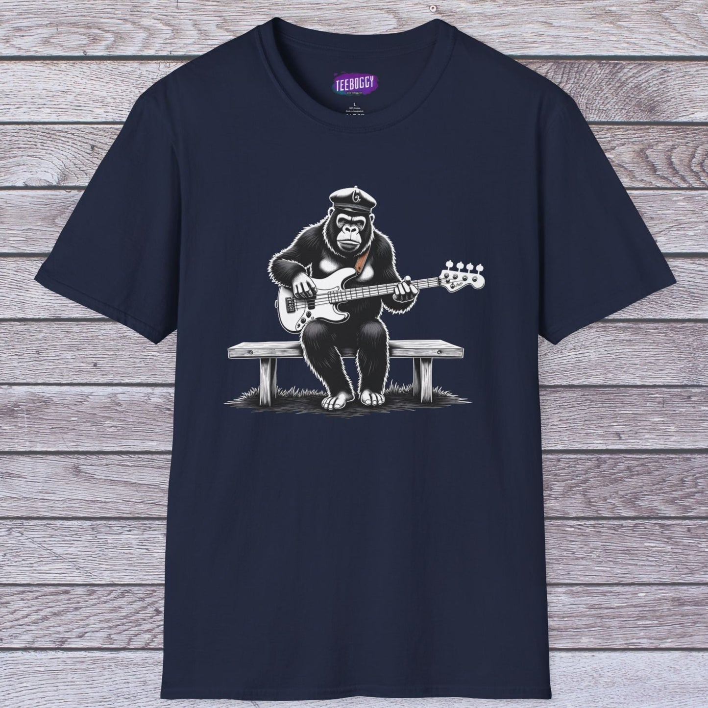 Gorilla Bass Guitar T-Shirt
