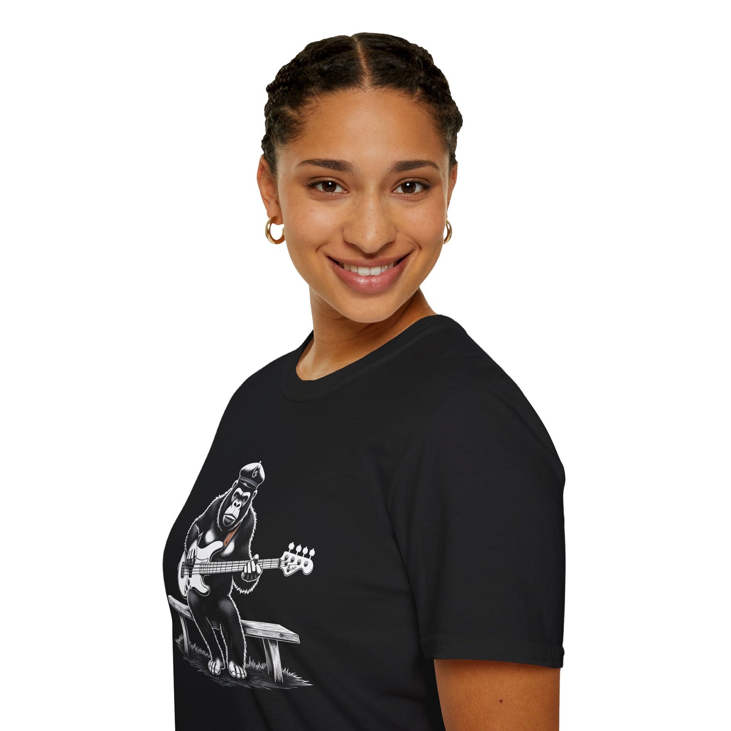 Gorilla Bass Player T-Shirt