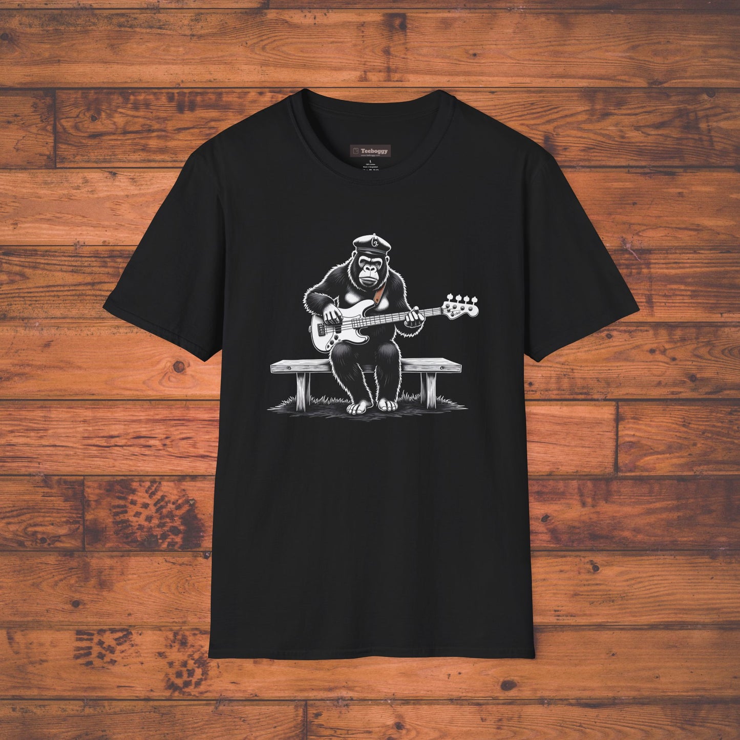 Gorilla Bass Player T-Shirt