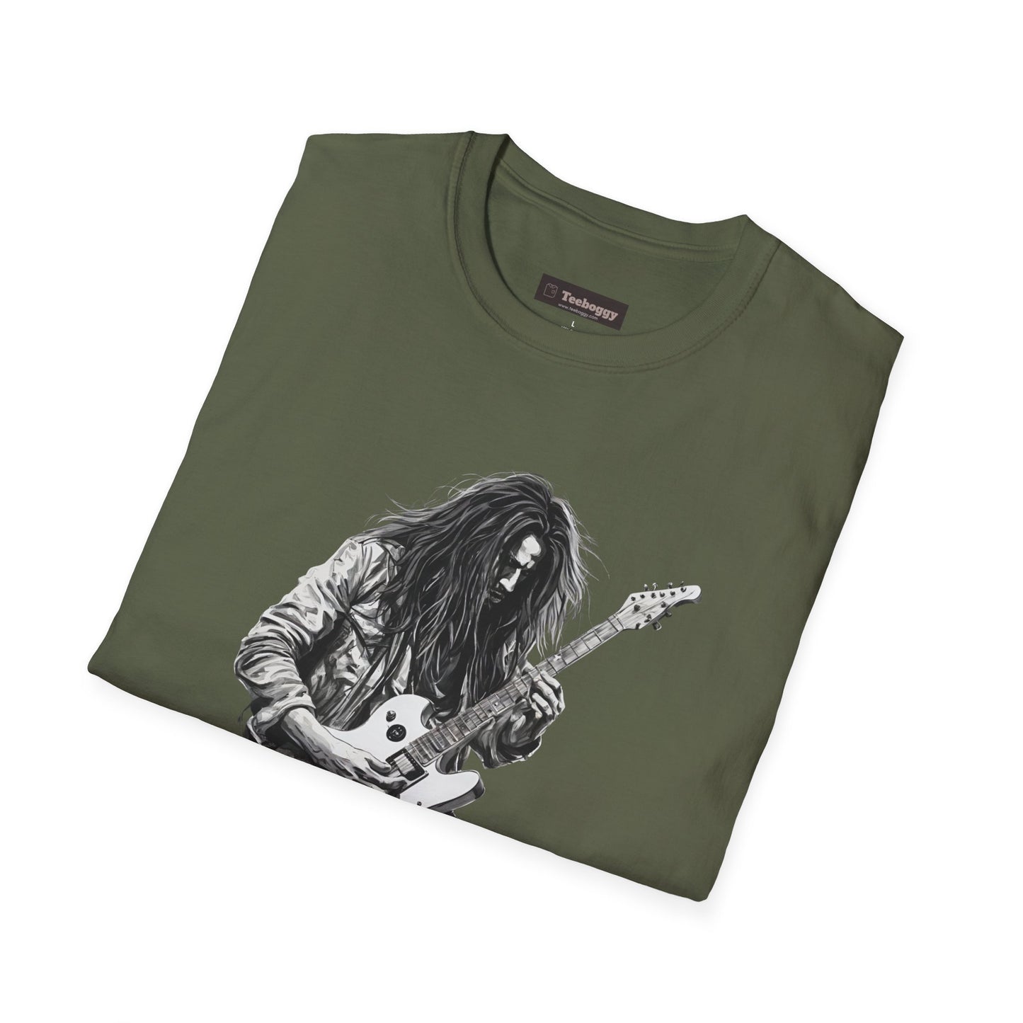 Rock Guitar T-Shirt — "Go Louid or Go Home" Graphic Tee