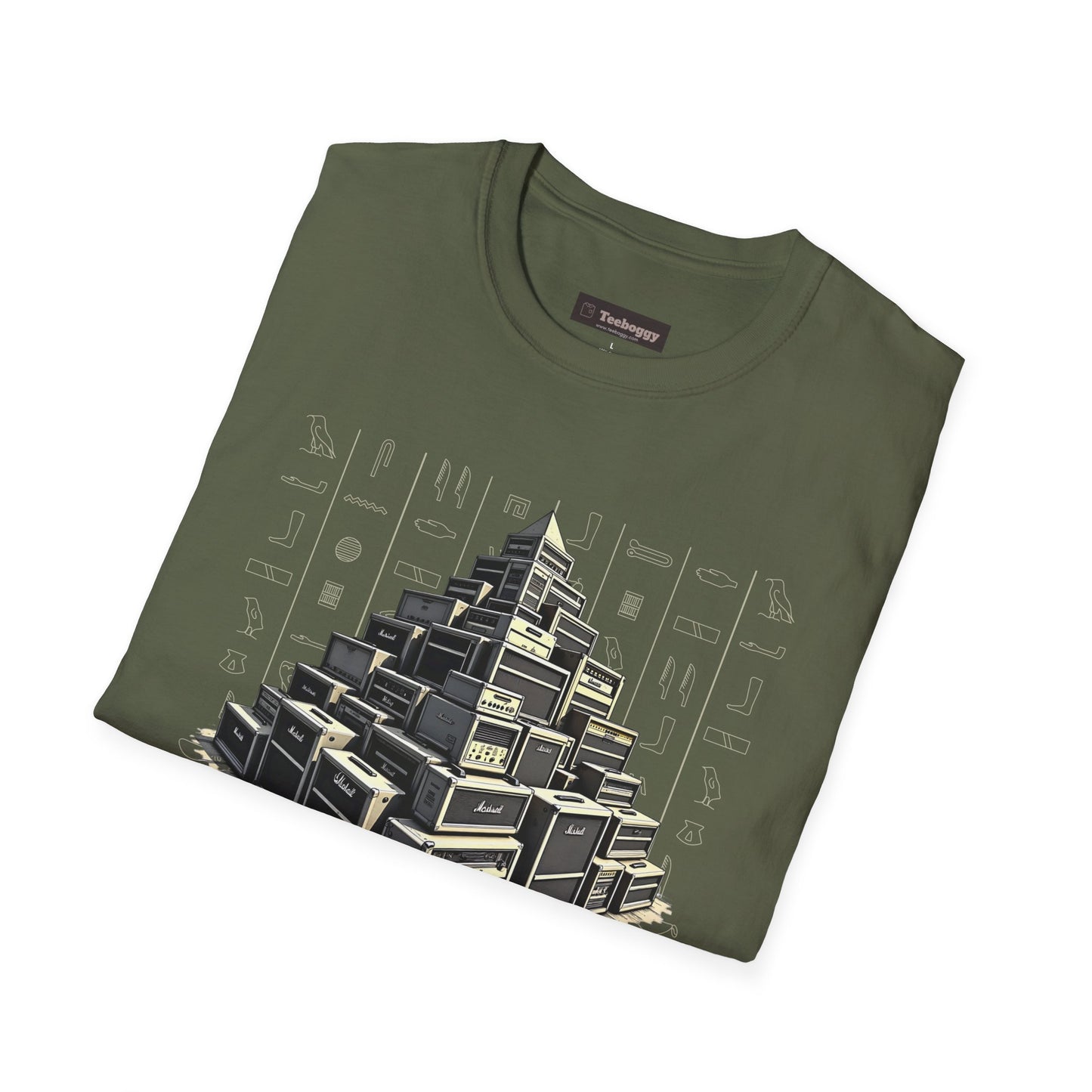 Pyramid of Power - Guitar Amp Pyramid T-Shirt