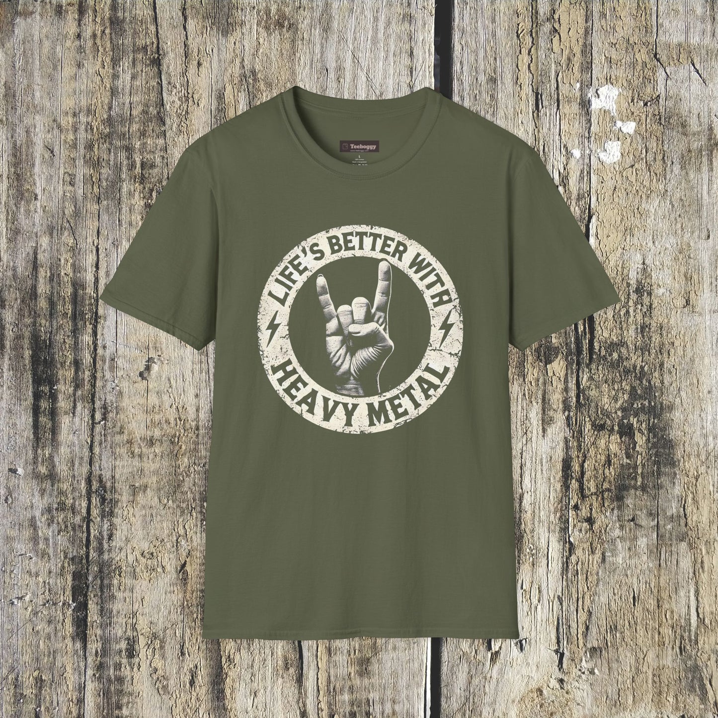 Life's Better With Heavy Metal T-Shirt