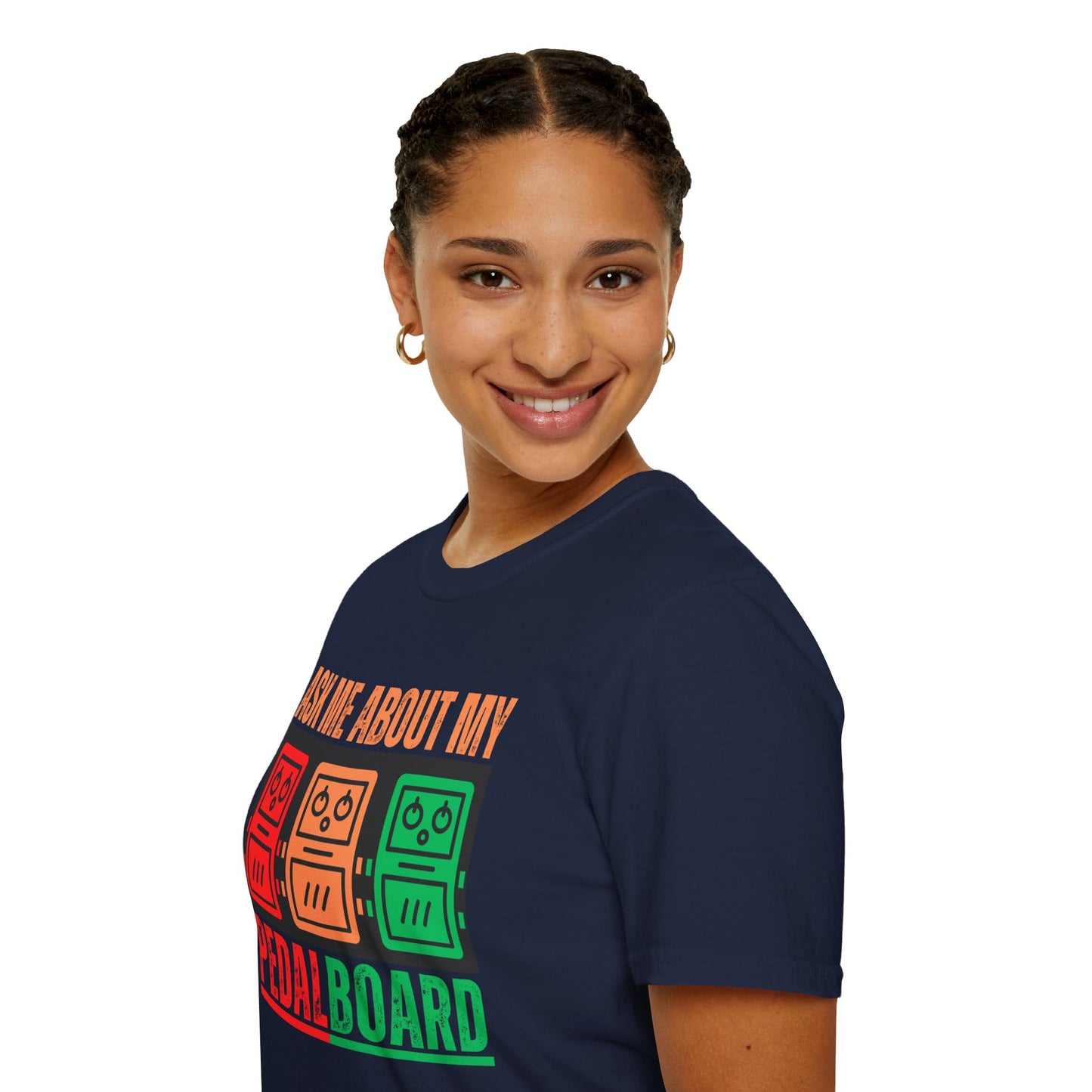 Ask Me About My Pedal Board - Guitar Pedalboard T-Shirt