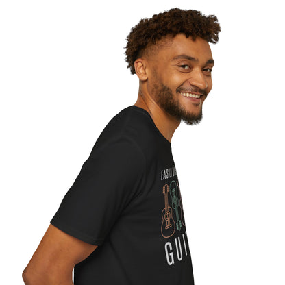 Easily Distracted By Guitars T-Shirt — Guitar Design for Guitar Lovers
