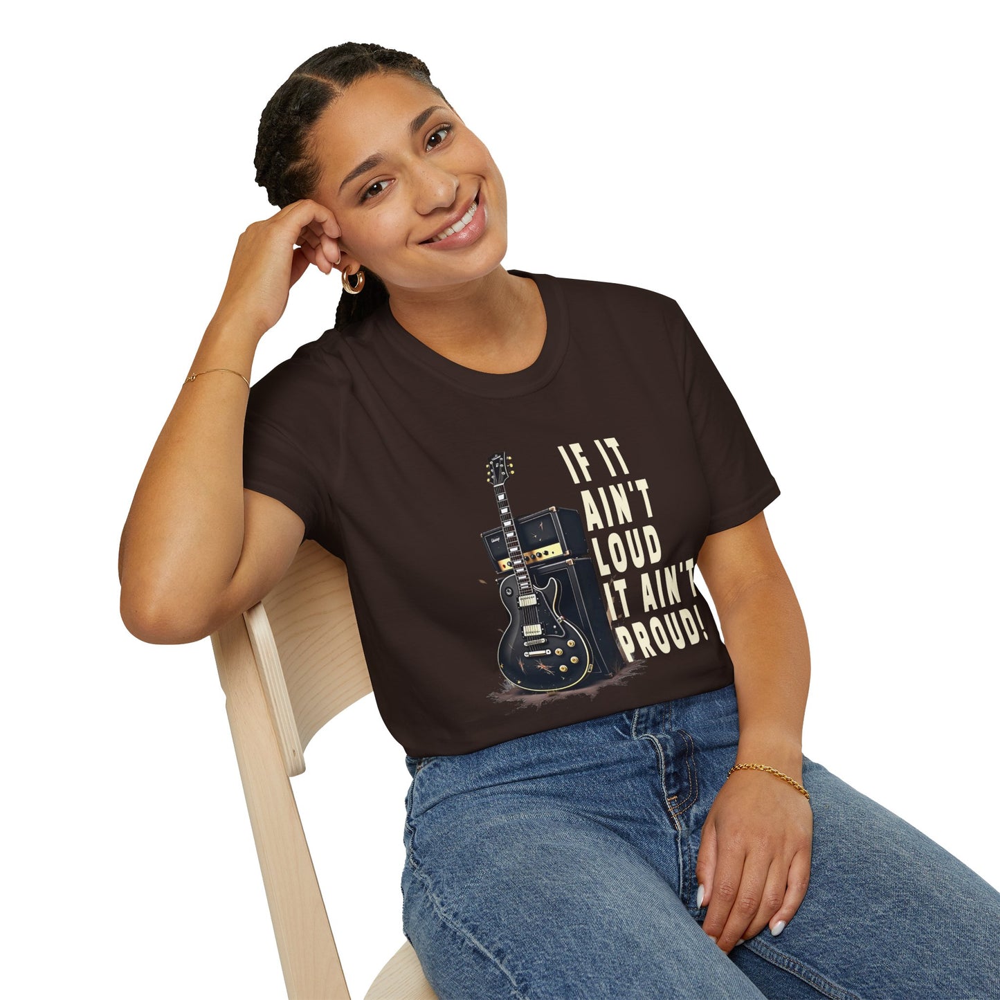 If It Ain't Loud, It Ain't Proud, Guitar T-Shirt