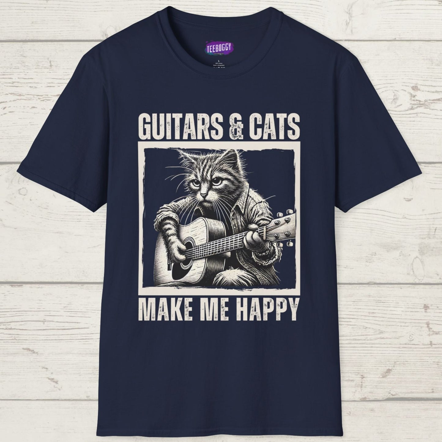 Cat Guitarist T-Shirt