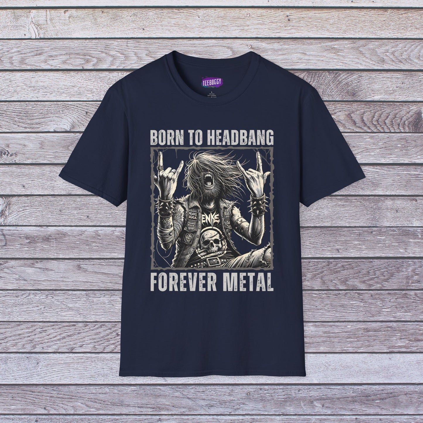 Headbanger T-Shirt - Born To Headbang, Forever Metal