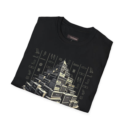 Pyramid of Power - Guitar Amp Pyramid T-Shirt