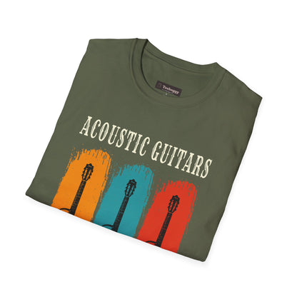Fun Acoustic Guitars T-Shirt - Not Just For Oldies