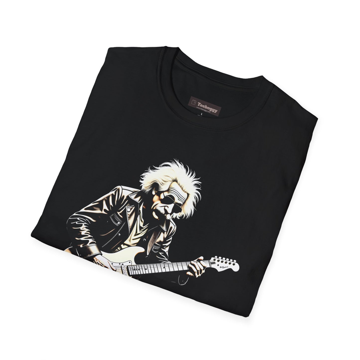 Einstein Rocker T-Shirt — Rock Guitar Genius Graphic Tee