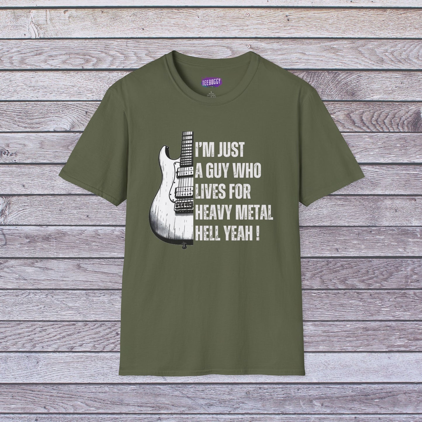 Rock Guitar Heavy Metal Music T-Shirt