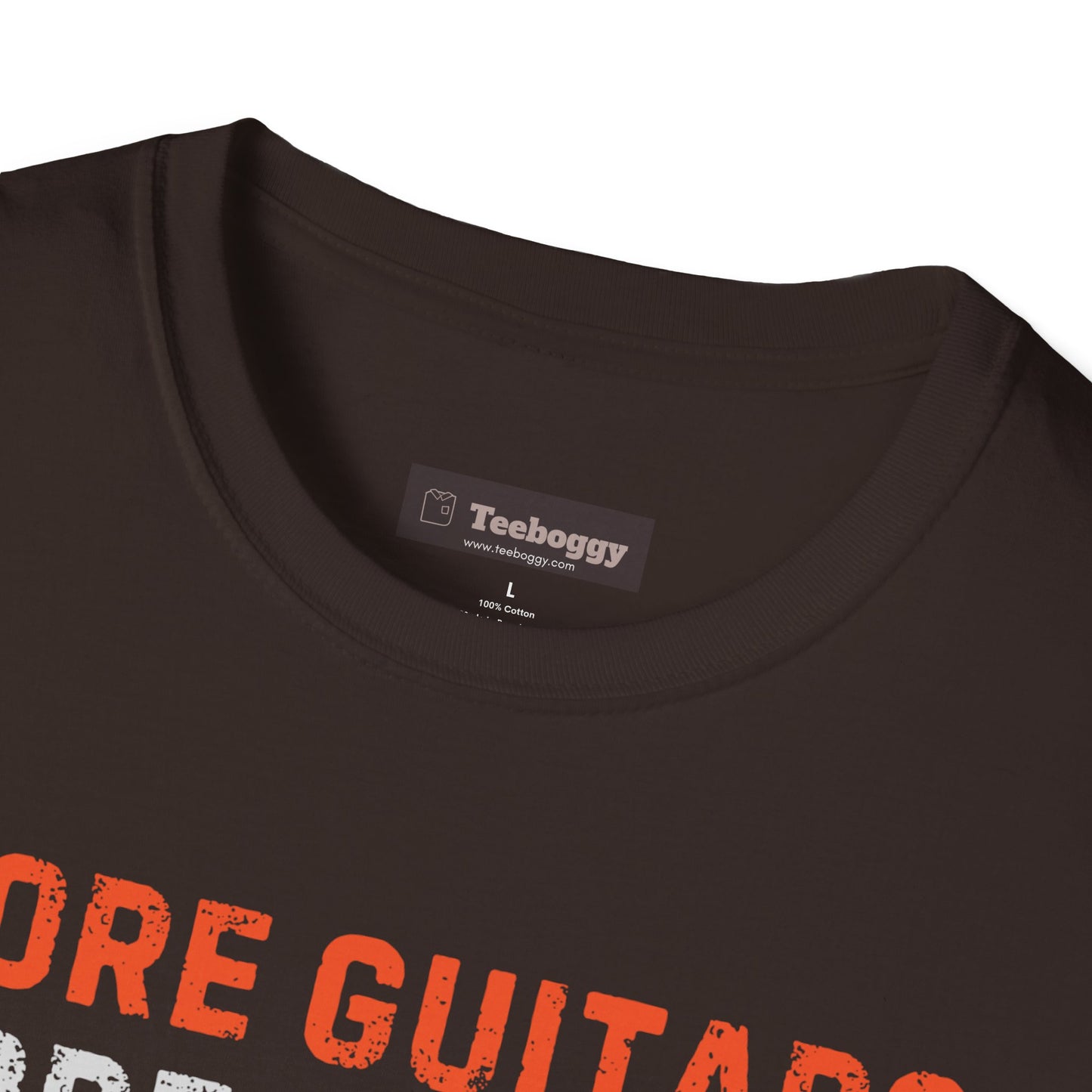 More Guitars, More Guitars T-Shirt — "It's Not Hoarding If It's Guitars" Guitar Shapes Tee