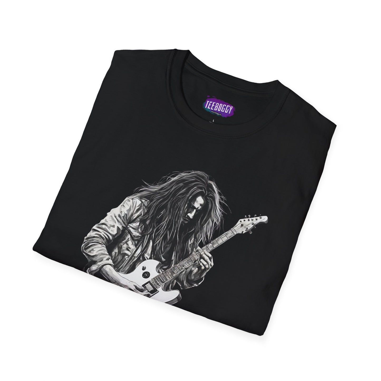 Guitarist Shredding Unisex T-Shirt - 'Go Loud or Go Home'