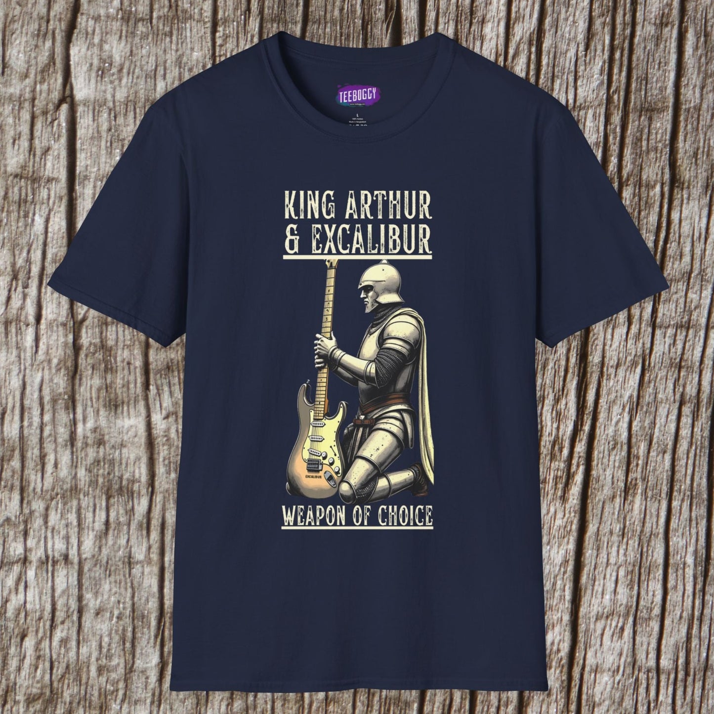 King Arthur Guitar T-Shirt