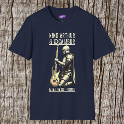 King Arthur Guitar T-Shirt