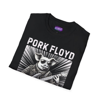 Graphic Tee - Pork Floyd Rock Stratocaster Guitar T-Shirt