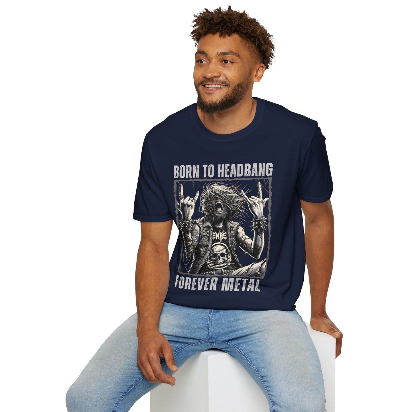 Headbanger T-Shirt - Born To Headbang, Forever Metal