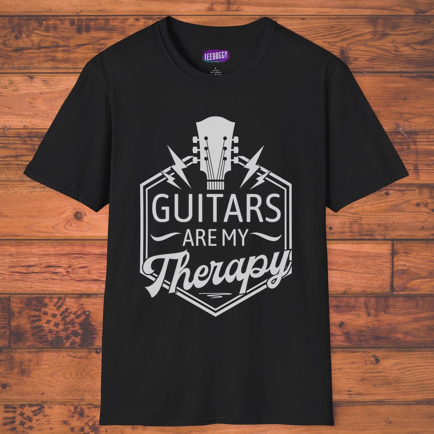 Guitar Headstock Therapy T-Shirt