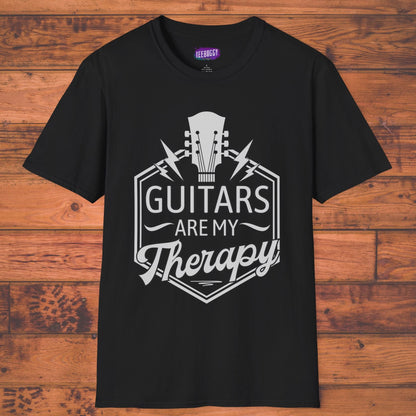 Guitar Headstock Therapy T-Shirt