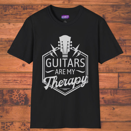Guitar Headstock Therapy T-Shirt