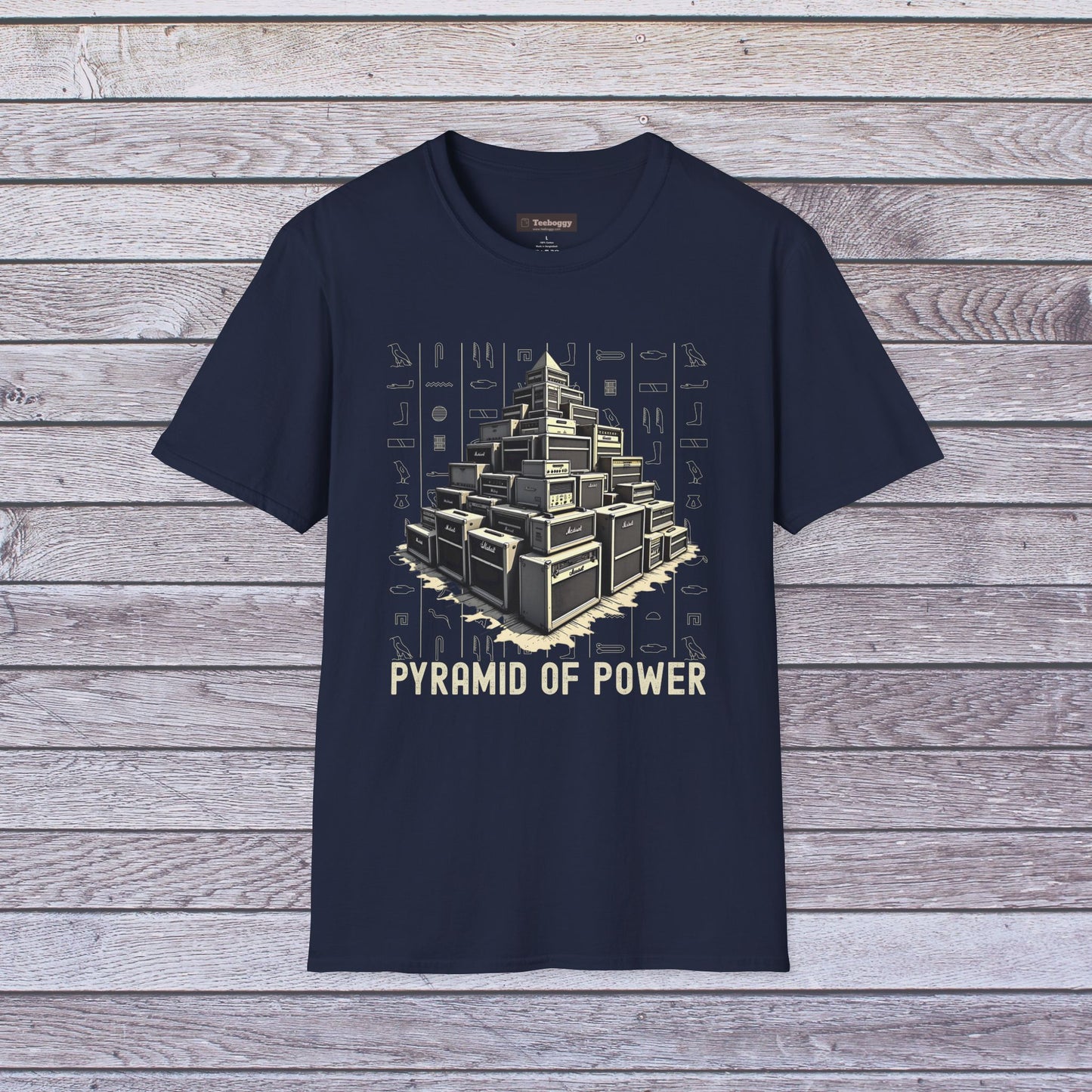 Pyramid of Power - Guitar Amp Pyramid T-Shirt