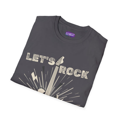 Guitarist T-Shirt - Lets Rock, Music Lover