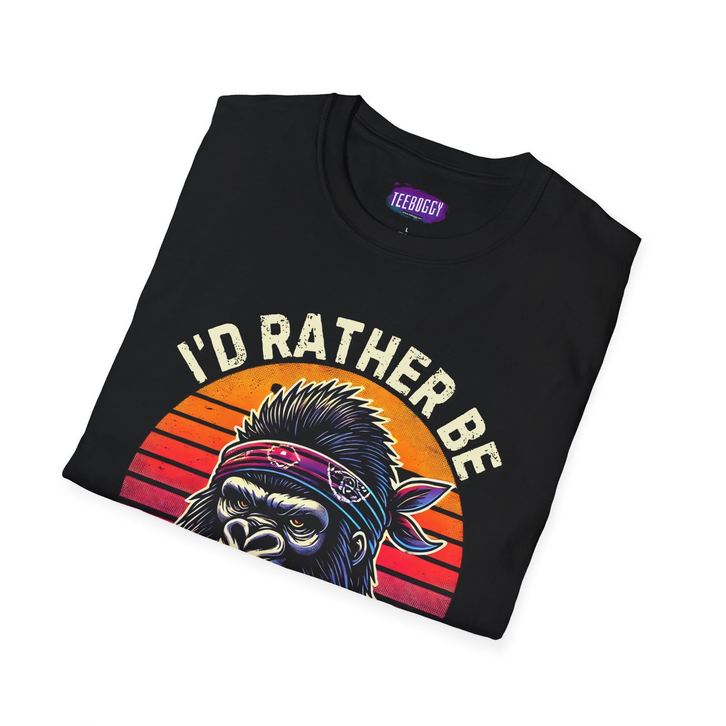 Graphic T-Shirt for Music Lovers - I'd Rather Be Headbanging