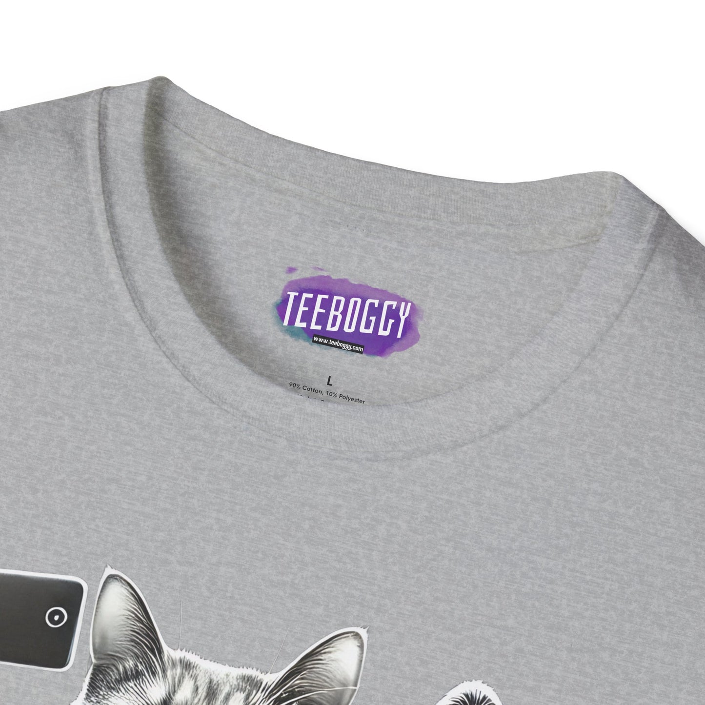 Cat Sasquatch Selfie T-Shirt