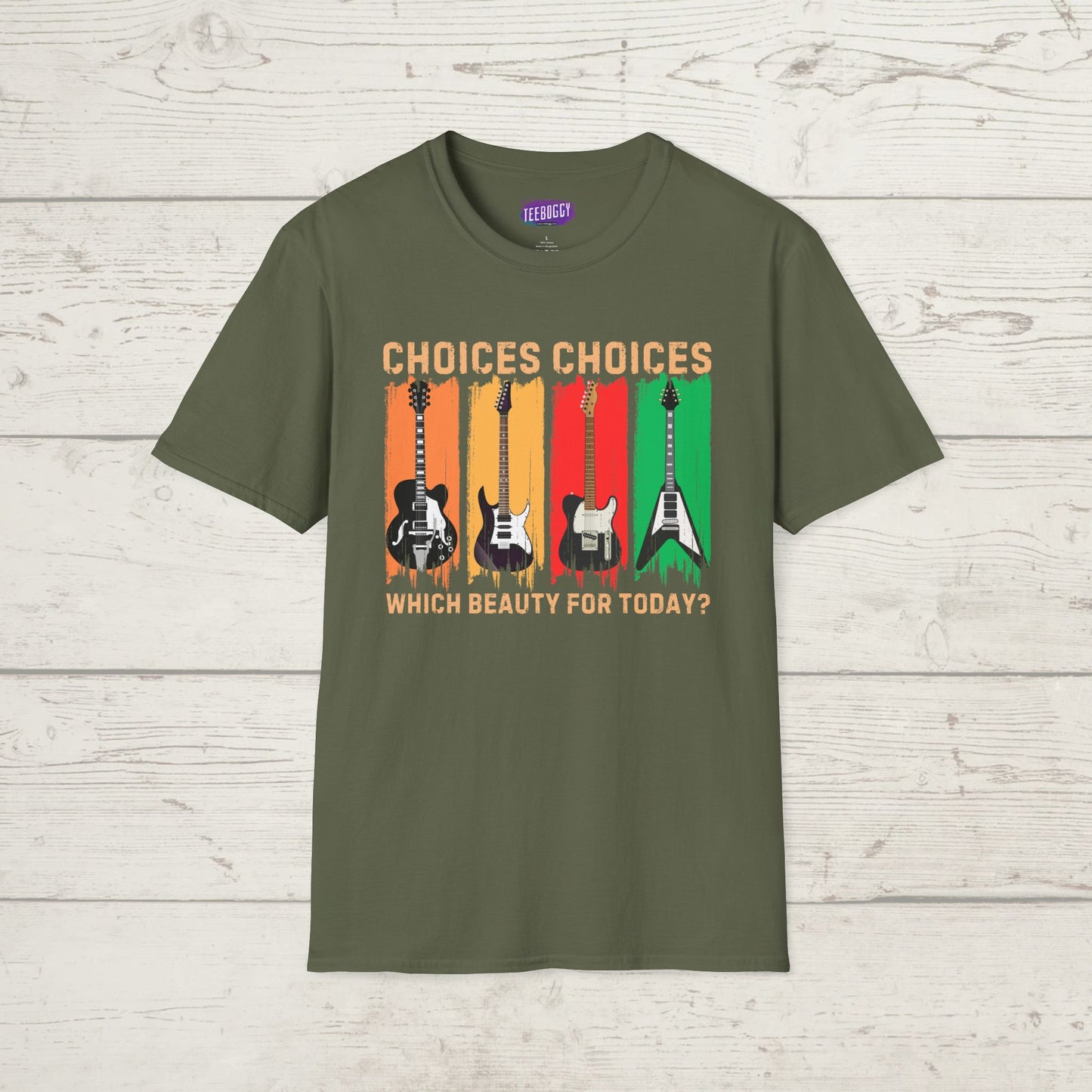 Rock Guitar Quote T-Shirt