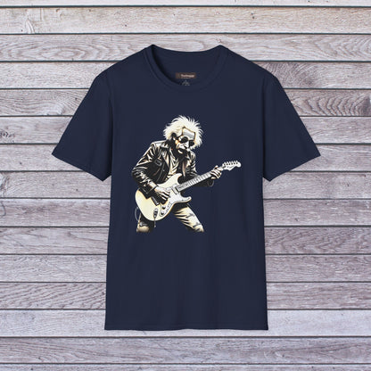 Einstein Rocker T-Shirt — Rock Guitar Genius Graphic Tee