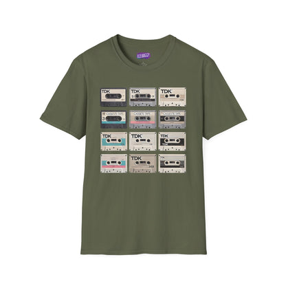 Cassette Tape T-Shirt - Retro Music Lover Nostalgia