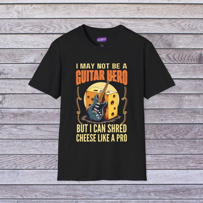 Funny Guitar Cheese T-Shirt