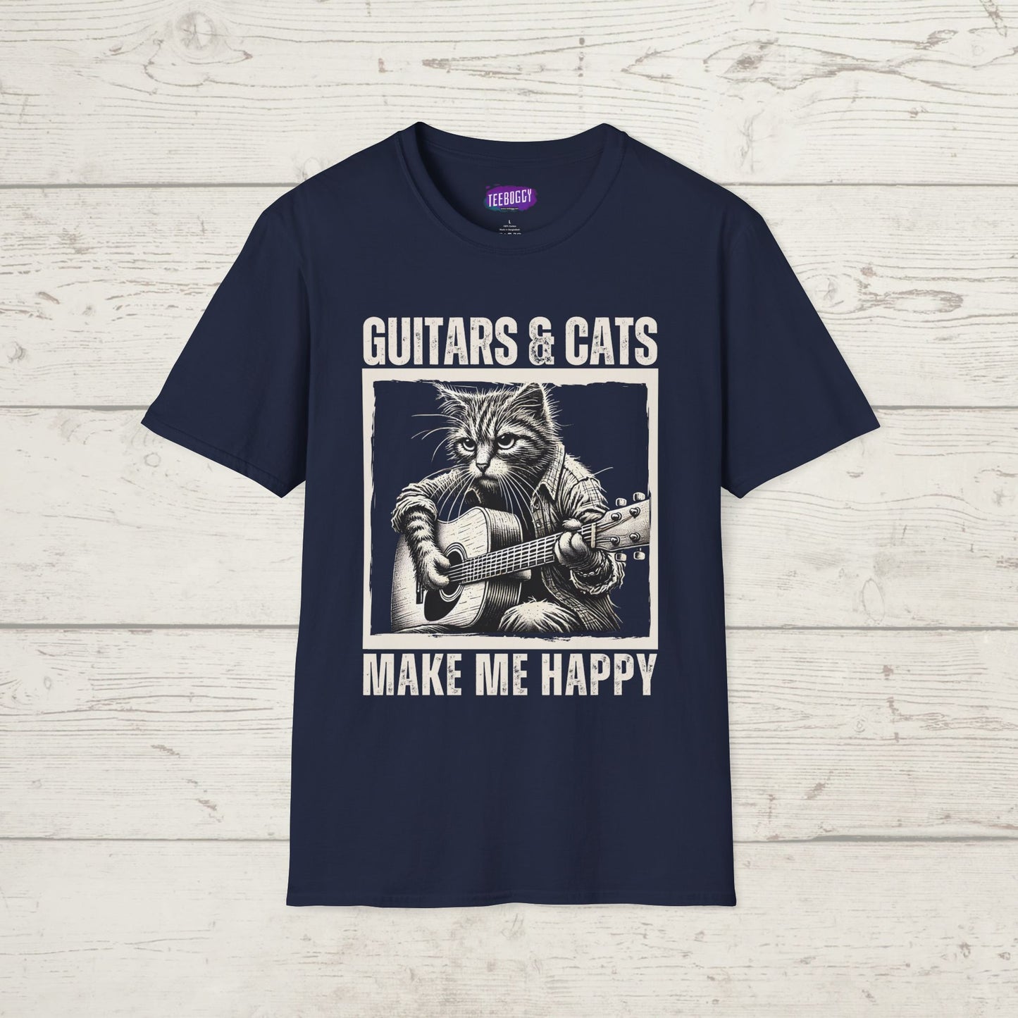 Cat Guitarist T-Shirt