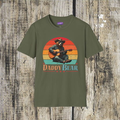 Rock n Roll Daddy Bear T-Shirt