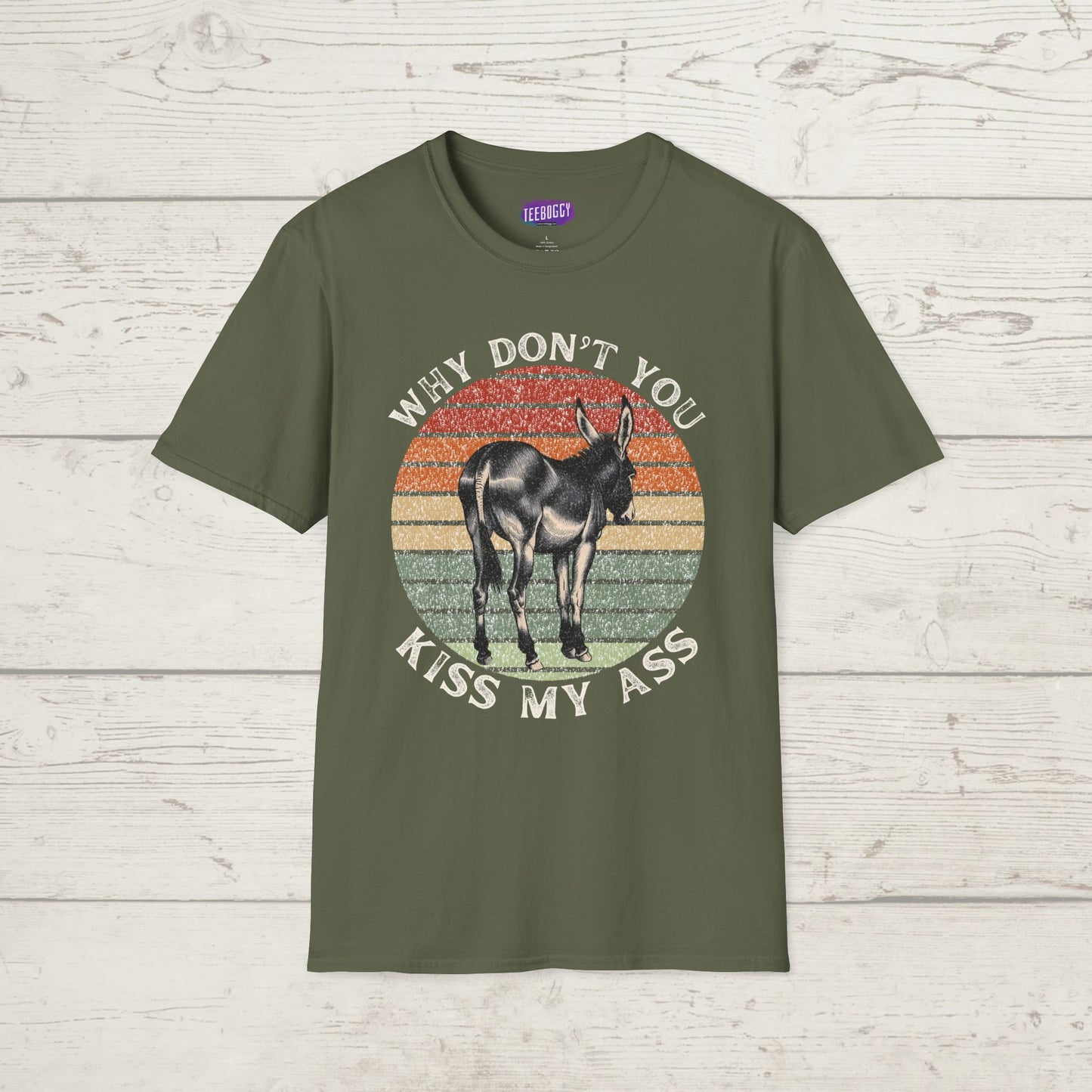 Funny Donkey Ass Kiss Unisex Tee