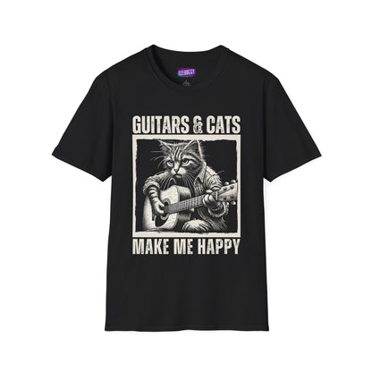 Cat Guitarist T-Shirt