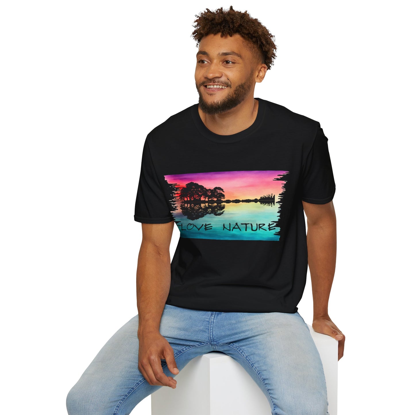 Love Nature Guitar T-Shirt