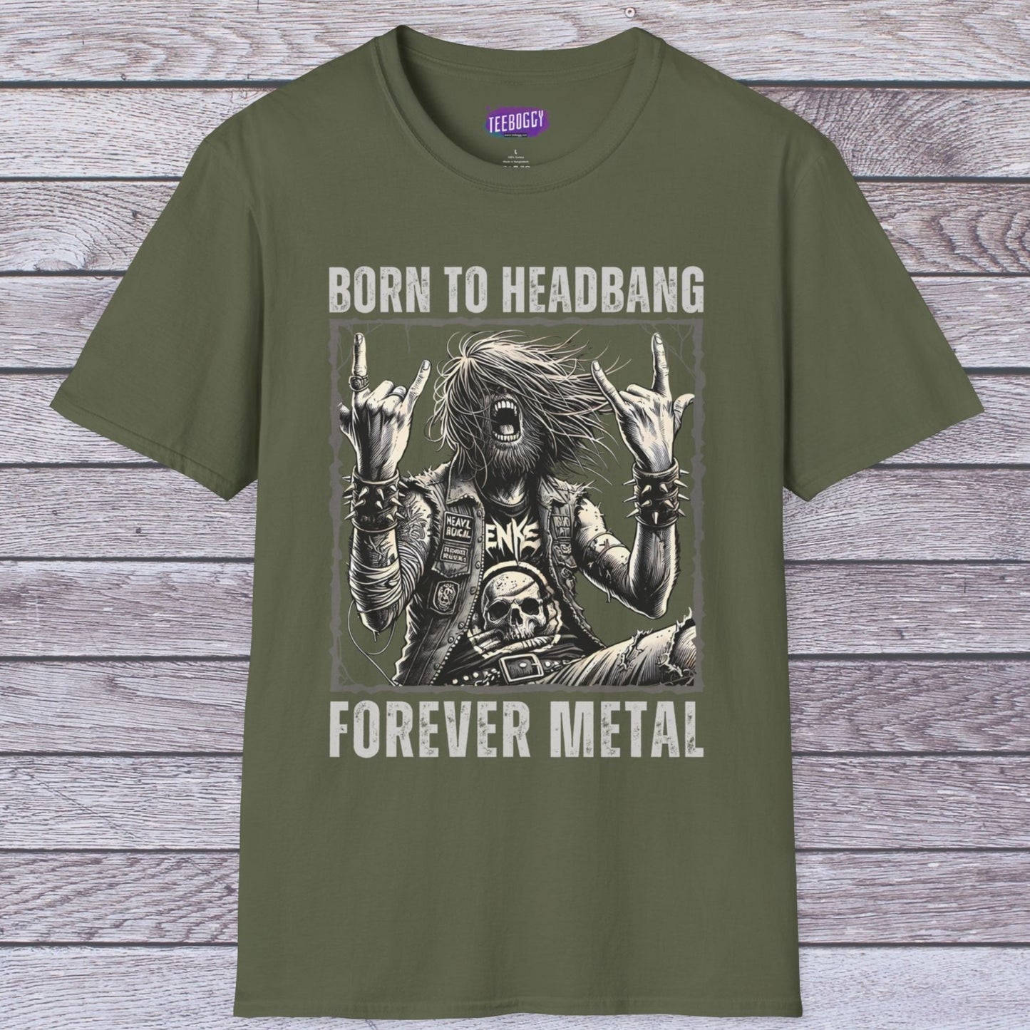 Headbanger T-Shirt - Born To Headbang, Forever Metal