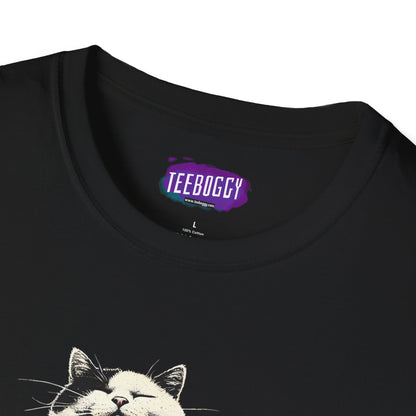 Cat Guitar Unisex T-Shirt - Heavy, Man... Just Heavy!