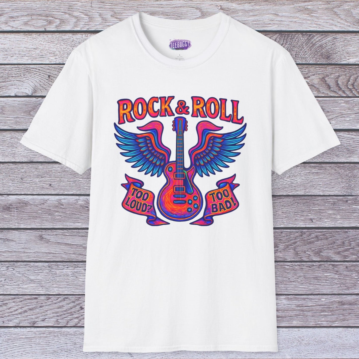 Rock & Roll Guitar T-Shirt