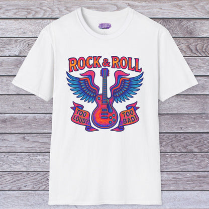Rock & Roll Guitar T-Shirt