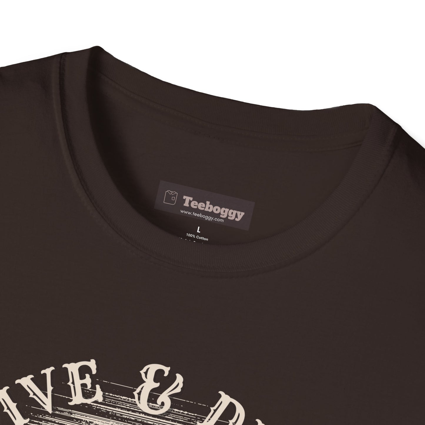 Overdrive & Distortion Guitar T-Shirt — Retro Stratocaster Design