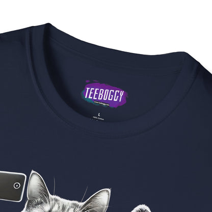 Cat Sasquatch Selfie T-Shirt