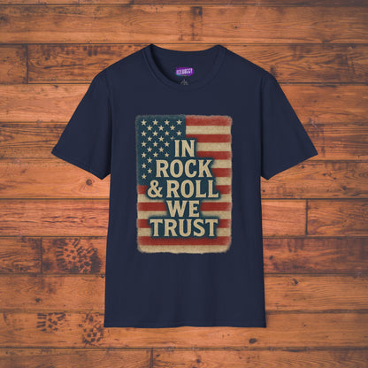 Patriotic Rock 'n' Roll Tee