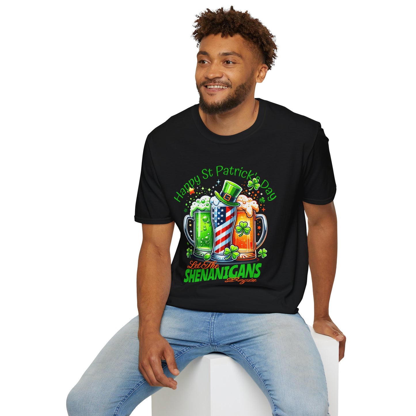 St Patrick's Day T-Shirt - Patriotic Irish American Shenanigans