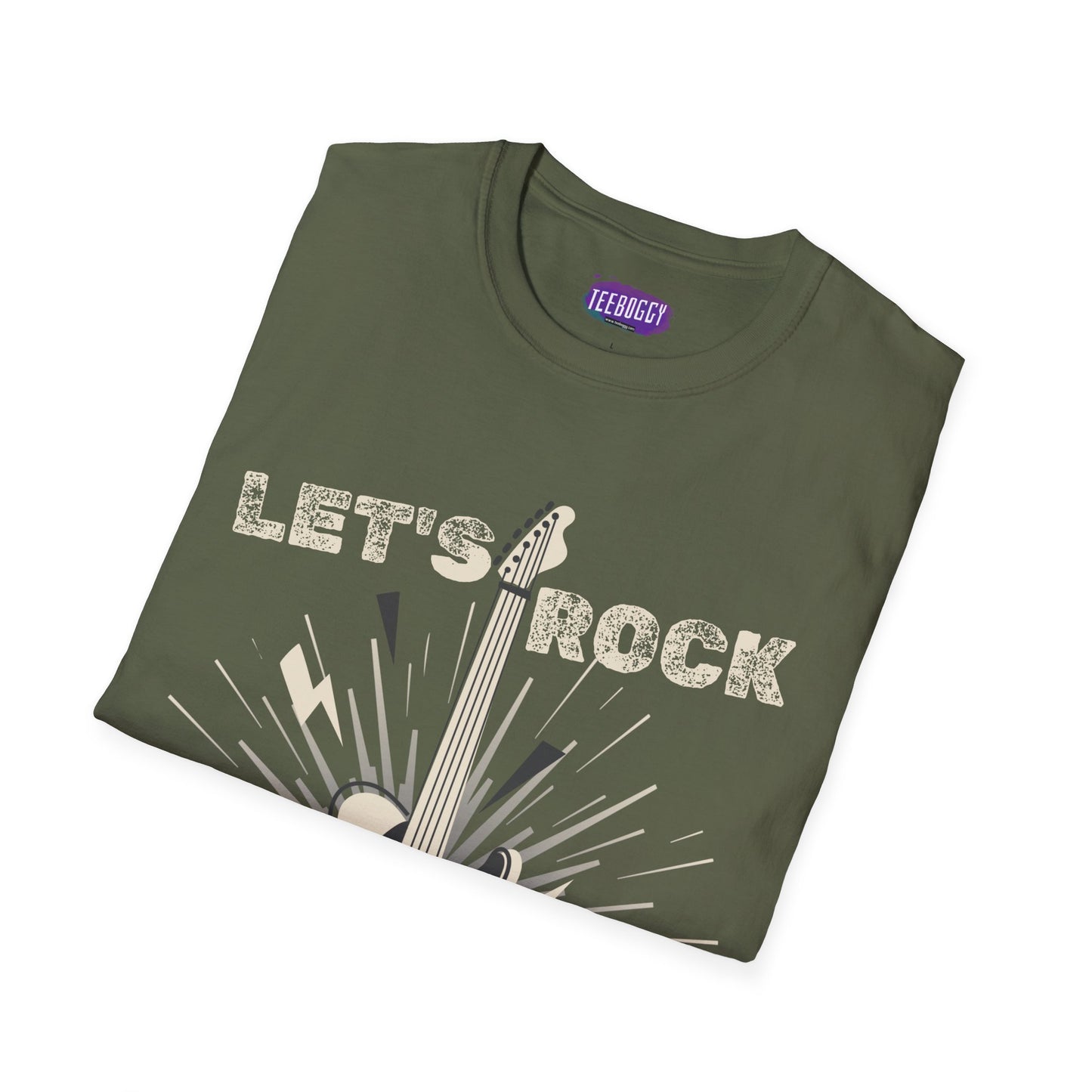 Guitarist T-Shirt - Lets Rock, Music Lover