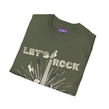 Guitarist T-Shirt - Lets Rock, Music Lover